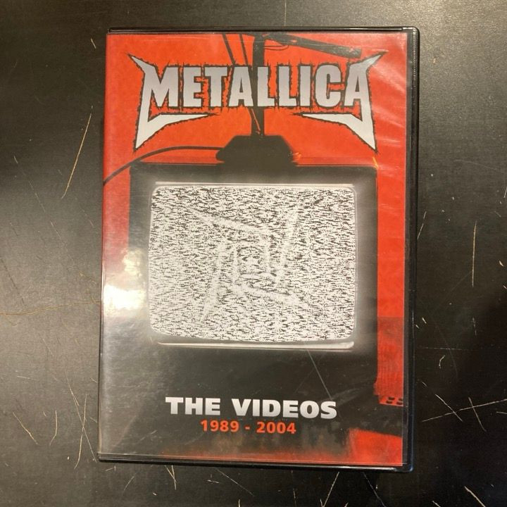 Metallica - The Videos 1989-2004 DVD (M-/M-) -heavy metal-